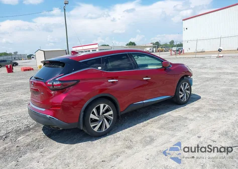 2020 Nissan Murano Sl Fwd from USA, damaged, VIN 5N1AZ2CJ7LN139488